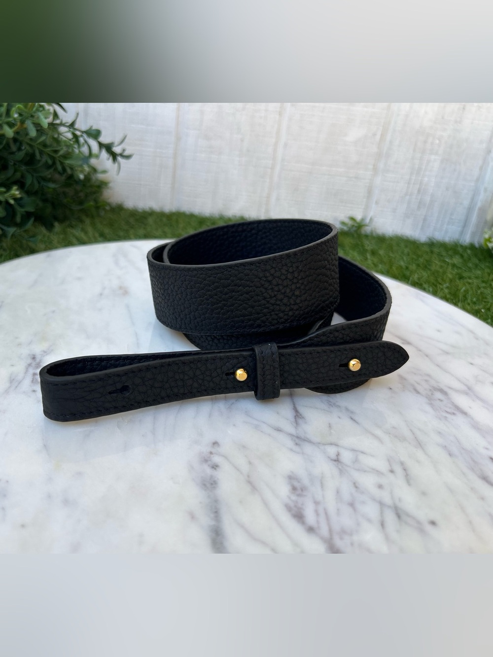 Songmont Black Leather Adjustable Camera/Bag Strap/new - Picture 6 of 11